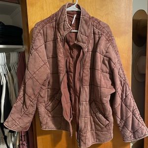 Free People- Dolman Quilted Jacket (M)
